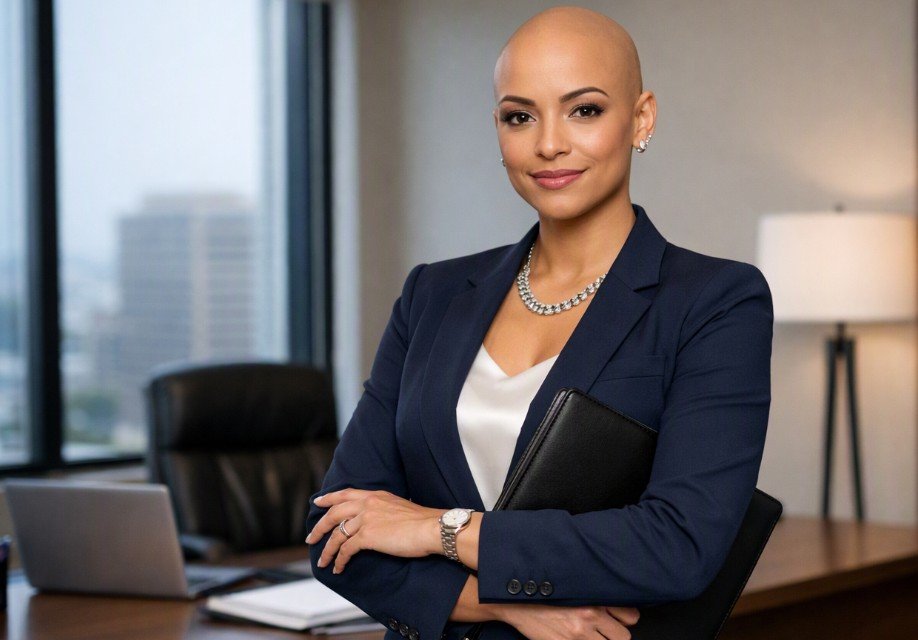 Professional Style Tips for Bald Women Who Want to Lead