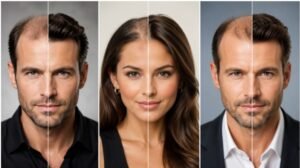 Celebrity Hair Loss Transformations Before and After