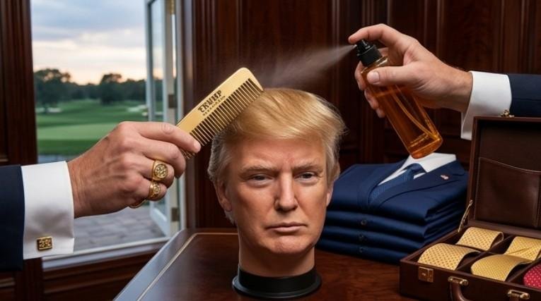 Donald Trump The Billion Dollar Comb Over: Hair, Power, Persona