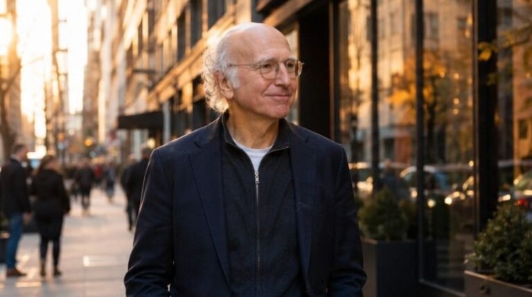 Larry David Comfortable With His Baldness With Confidence