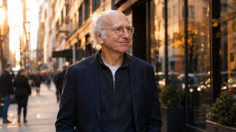 Larry David Comfortable With His Baldness With Confidence