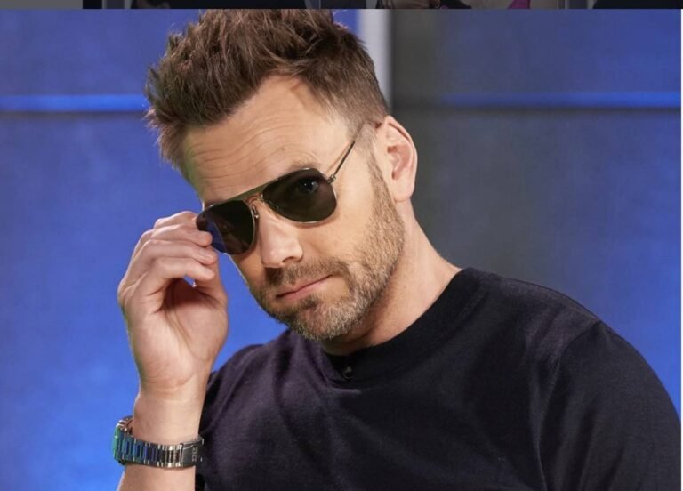 Joel McHale was okay with his hair plugs